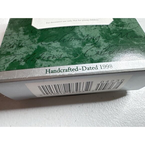 Tree-Trimming Time Winnie The Pooh Keepsake Ornaments Set Of 3 Vintage 1998 - Picture 3 of 7